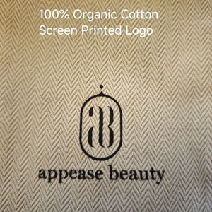 Sac en coton personnalisé avec cordon de serrage et logo pour parfum et cosmétiques, 10x14cm, emballage cadeau écologique - Product Image 6