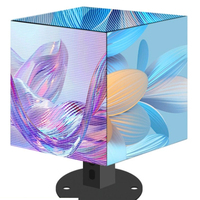Display LED a Cubo P2.5 P2 per Interni ed Esterni, Schermo Creativo a 4/5/6 Lati Tipo Cubo di Rubik, Impermeabile IP65, Garanzia di 5 Anni per Bar