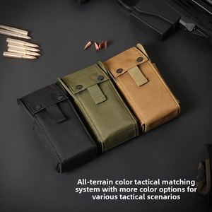 Sac à coque tactique MOLLE 25 cartouches de support de pochette de recharge pliable compact. Pochette à accès rapide pour munitions de <span class=keywords><strong>calibre</strong></span> 12/20G - Product Image 2