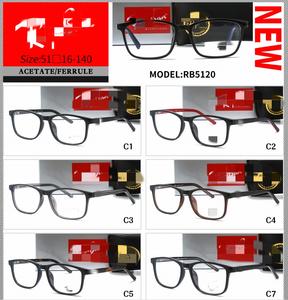 Unisexe Haute Qualité Designer RB Optique Vintage Rectangle Acétate Pin Jambe Lunettes Hommes Femmes Homme Femmes Acétate Pin Jambe RB - Product Image 5