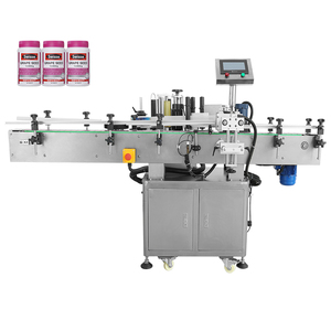 High Quality Adhesive <strong>Labeling</strong> <strong>Machine</strong> for Round Bottles Glass Jar Round <strong>Labeling</strong> <strong>Machine</strong> Bottle Labeller with <strong>Date</strong> <strong>Printer</strong> - Product Image 2