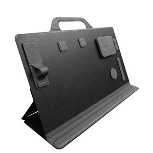 El soporte multifunción para tableta de oficina y el cargador inalámbrico para teléfonos móviles Airpods <span class=keywords><strong>se</strong></span> <span class=keywords><strong>pueden</strong></span> utilizar <span class=keywords><strong>como</strong></span> organizador de oficina de tablero de dibujo - Product Image 2