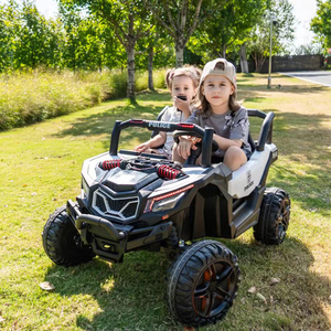 Auto de Policía Eléctrico para Niños al Mejor Precio, 2 Asientos, Funciona con Batería de 24V, Autos de Juguete Eléctricos para Niños de 2 a 13 Años - Product Image 6
