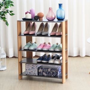 Support de rangement multifonctionnel en bois à 4 niveaux-pour la cuisine, la salle de bain, le salon, l'organisation du garde-manger, l'usine - Product Image 2