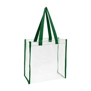 Bolsas Transparentes de Plástico Grandes con Logotipo Personalizado, Bolsas Transparentes Aprobadas para Estadios con Asas para el Trabajo y Deportes - Product Image 4