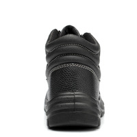 Chaussures de sécurité Deltaplus Chili, certifiées CE, en acier noir, avec embout en acier ESD, fabricant de chaussures de sécurité