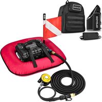 Système de Plongée Hookah Autonome Portable, Compagnon Respiratoire Subaquatique Sans Bouteille, Ventilateur Sous-marin pour 60-70 Min d'Oxygène Pulmonaire