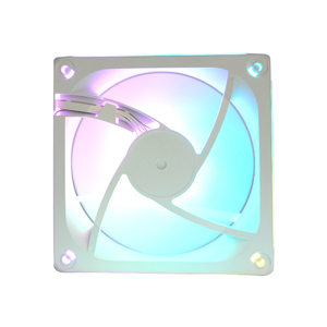 Ventilateur de refroidissement de boîtier de <span class=keywords><strong>PC</strong></span> RVB 120mm de la meilleure qualité de l'usine MANMU Ventilateur d'ordinateur blanc de jeu 12V 25mm en plastique Meilleure qualité assurée - Product Image 5