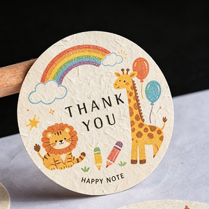 Jinyu Custom Color Printed Textured Paper <strong>Stickers</strong> SelfAdhesive <strong>Scrapbooking</strong> Journaling Planner Gift Wrap DIY Craft Decor - Product Image 1