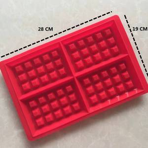 High-quality non-stick silicone pan <b>set</b>, children's waffle and candy <b>baking</b> cake mold - Product Image 5