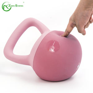 Kettlebell Zhensheng ajustable de dos colores para el hogar, equipo de Fitness, entrenamiento de fuerza de brazos, Kettlebell suave de PVC - Product Image 1