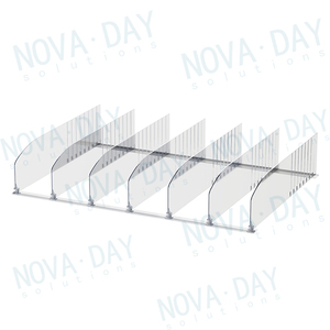 Kệ nhựa đệm trượt hệ thống cho nước giải khát Pusher mùa xuân nạp breakable ngăn nhựa Kệ ngăn - Product Image 2