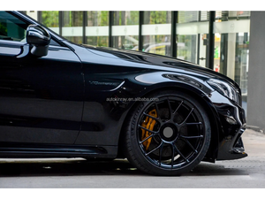 <span class=keywords><strong>Prix</strong></span> d'usine pour Mercedes Benz classe C W205 <span class=keywords><strong>2013</strong></span>-2019 Bodykit mise à niveau <span class=keywords><strong>AMG</strong></span> <span class=keywords><strong>C63</strong></span> W205 PP pare-chocs Grille capot garde-boue Kits de carrosserie nouveau - Product Image 5