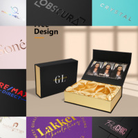 Boîtes cadeaux haut de gamme pour perruques avec insert en satin, boîtes rigides personnalisées imprimées avec fermeture magnétique pour mèches de cheveux et perruques