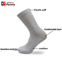Chaussettes de sport personnalisées unisexe à faible MOQ, avec votre propre photo, design sur mesure, sublimation vierge pour impression