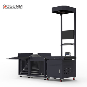 Z stile integrato automatizzato nastro trasportatore di smistamento Dws dimensionamento pesatura scansione per la vendita al dettaglio di prodotti alimentari al dettaglio logistica - Product Image 1