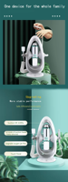 Appareil de beauté à jet d'eau et d'oxygène, machine portable d'hydrodermabrasion par aspiration faciale, instrument de nettoyage de la peau pour usage commercial