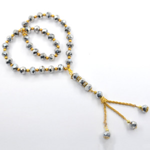 Cuentas <span class=keywords><strong>de</strong></span> <span class=keywords><strong>cristal</strong></span> para oración musulmana, abalorios <span class=keywords><strong>de</strong></span> 10mm para <span class=keywords><strong>Rosario</strong></span> islámico, tasbeeh, 33 cuentas, venta al por mayor - Product Image 5