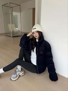 Veste d'hiver en velours côtelé de luxe de haute qualité pour femmes, manteaux courts en duvet, coupe-vent, chauds, doudoune pour hommes - Product Image 6