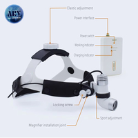 3W LED AC/DC Lampe frontale portable de haute qualité pour soins dentaires, médicaux et chirurgicaux avec un bon prix-Remise disponible