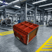 Noyau de refroidissement usiné sur mesure résistant au sel et à la rouille pour intercooler de circulation d'air de suralimentation de turbogénérateur industriel lourd