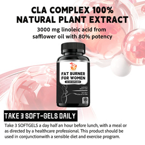 Suplemento Quemagrasas en Cápsulas Blandas para Mujeres, Ayuda a Suprimir el Apetito y Mejora el Metabolismo - Product Image 5