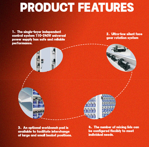 Máy pha màu sơn tự động, hệ thống công thức sơn ô tô điện tử, máy trộn sơn ô tô tự động - Product Image 6