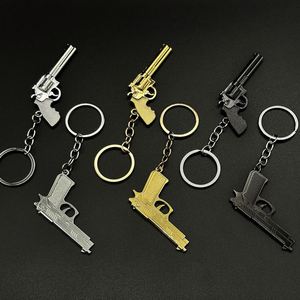 Llavero de Pistola de Aleación de Zinc de Alta Calidad, Miniatura de Pistola de Simulación, Regalo Promocional - Product Image 1