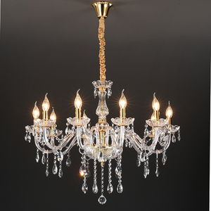 Lustre Moderne en Cristal K9, Simple, pour Maison, Salon, Chambre à Coucher, Décoration d'Hôtel, Éclairage Commercial, Suspension en Cristal - Product Image 6