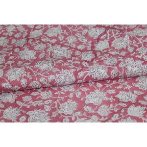 Proveedores de Telas Éticas Hechas a Mano, Tela 100% Algodón Estampada a Mano, Tela Suave Natural Estampada a Mano por Metro - Product Image 2