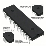 AT89S51 24PU Nuevo Microcontrolador Original IC MCU de 8 bits, 4KB FLASH, 24MHz, DIP 40, PDIP, 8051 en Stock, Productos Disponibles para Entrega Inmediata