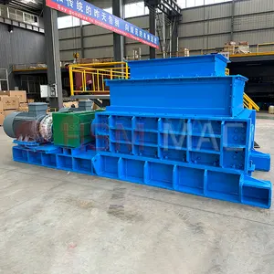 Feed Hammer Milling Duplo Feldspato Rolo Fino Tipo Fixo Esmagando Quatro Pedra Dimensionamento Dentes Roller Crusher