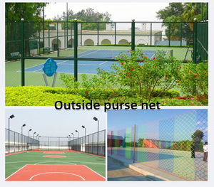 골프 어린이를위한 다채로운 매듭없는 그물 놀이터 안전망 계단 가을 증거 나무 해먹 - Product Image 4