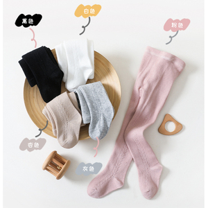 2023 nuovi collant per bambini in cotone a compressione a rete spagnola 0-6 mesi primavera bambini collant per bambine - Product Image 6