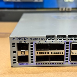 <span class=keywords><strong>Switch</strong></span> di Rete Enterprise Arista DCS-7060CX-32S-F a 32 Porte <span class=keywords><strong>Ethernet</strong></span> <span class=keywords><strong>10</strong></span> <span class=keywords><strong>Gigabit</strong></span> con Funzione POE e Capacità di 420Gbps - Product Image 1