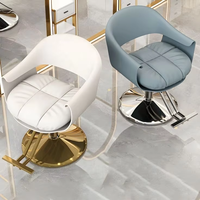 Mobilier de salon de beauté robuste, ensembles d'équipements de salon, fauteuils de lavage, postes de coiffure avec miroir, fauteuils de coiffure, fauteuils de barbier