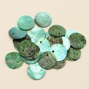 Perle a disco in madreperla coltivata, tinte, di colore misto, sostenibili, da 15 mm, per fai da te, cucito, gioielli e artigianato - Product Image 3