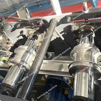 Haute efficacité de travail automatique enrouler porte rouleuse hydraulique cisaillement acier Garage volet porte rouleau formant la Machine
