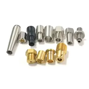 Bpst Bspp Npt Brass Threaded Phụ Kiện Nam Nữ Ống Núm Vú Trong 1/8 1/4 3/8 1/2 Kích Thước Cho Khí Nước Kết Nối Mô Hình Đầu