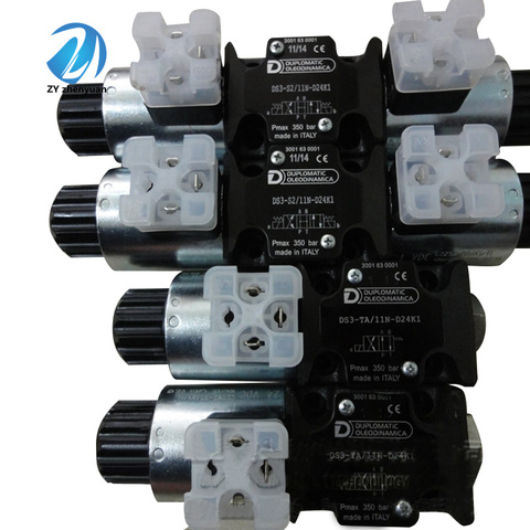DUPLOMATIC Directional Control Valve DS5-SB1/12N-D24K1 Oil Pressure Solenoid Directional Valve DS3 DS5 DS DL3 Series