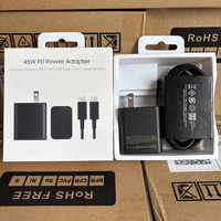 Cargador Superrápido de 45W de Calidad Premium con Cable de 5A y 1.8M, Adaptador de Corriente USB C EP-T4510 para Samsung, Cargador para Samsung S26 S25