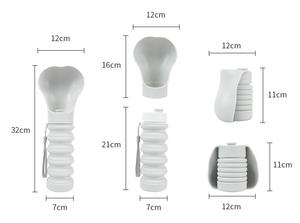 Cuenco de silicona para mascotas sin derrames, comedero portátil ecológico para perros y botellas de agua para perros y Mascotas - Product Image 5