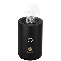 Brûleur d'encens pour voiture Brûleur de bakhoor arabe Mini vaporisateur USB Arab Electronic Aroma Diffuser Portable Muslim Censer