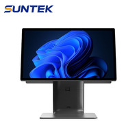 Caisse enregistreuse électronique Suntek, vente directe d'usine, EPOS, appareil POS 15,6'', compatible Android/Windows/Linux, résolution 1920x1080