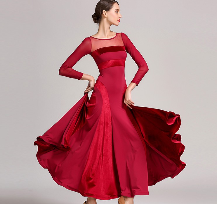 Simple Dresses - Simple Ballroom Dresses - Elegant & Breathable