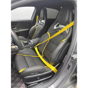 <span class=keywords><strong>Sedili</strong></span> <span class=keywords><strong>Sportivi</strong></span> Aero in PVC Versione Track Originali Benz GT AMG con Rivestimento in Pelle e Fibra di Carbonio - Product Image 4
