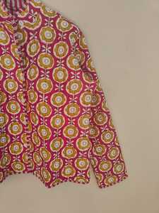 Veste matelassée florale pour femmes, veste en coton Kantha faite à la main, imprimé en blocs, style bohème, manteau d'hiver vintage, veste en coton matelassée - Product Image 4