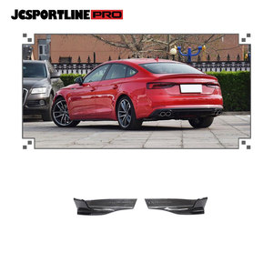 Séparateur arrière en fibre de carbone pour <span class=keywords><strong>Audi</strong></span> <span class=keywords><strong>A5</strong></span> <span class=keywords><strong>Quattro</strong></span> S line S5 Sportback 2 portes 4 portes 2017-2019 Séparateur de pare-chocs arrière - Product Image 1