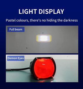 Nuovi Fari LED per Auto Super Luminosi 12V ad Alta Potenza e Fari Fendinebbia con Doppio Colore - Product Image 6