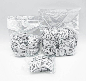 Sac de film d'aluminium avec logo personnalisé pour le commerce électronique Paquet de papier déshydratant de gel de silice 10 pièces/50 pièces/100 pièces/200 pièces/paquet emballé individuellement - Product Image 3